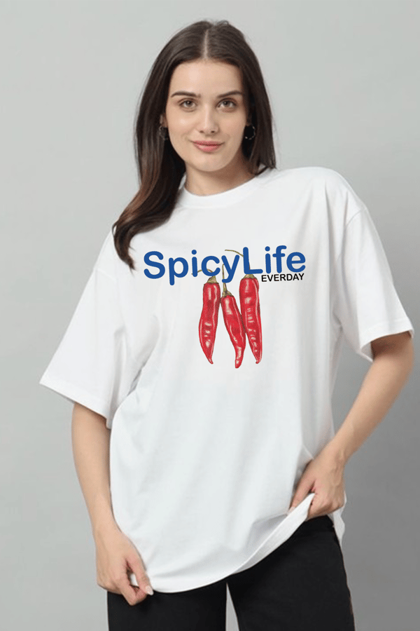 Spicy Life Oversized T-Shirt — Botnia