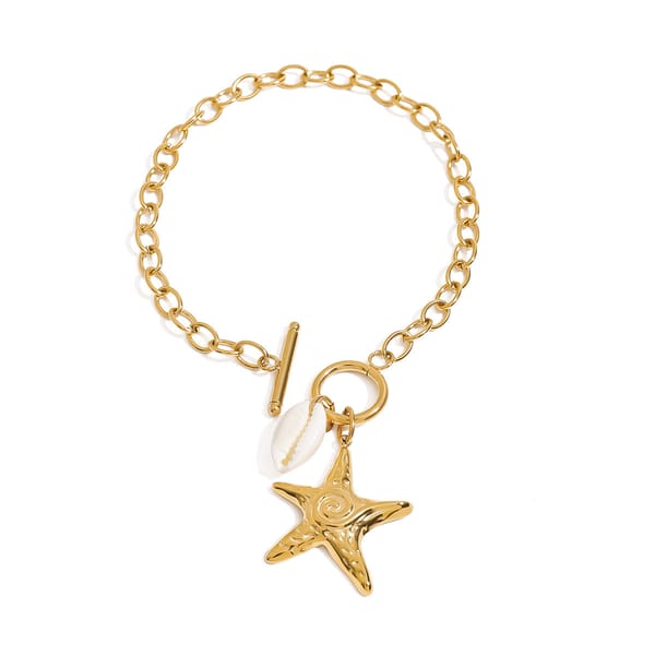 Starfish Shell Bracelet — Cariove