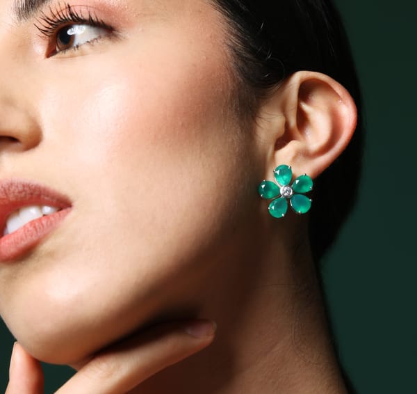 Promise Petal Studs — Varnika Arora