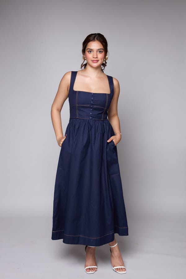 Rhonda- Navy Blue — Mazikien