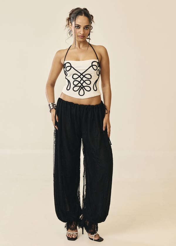 Obsidian Veil Harem Pants — Lea Clothing