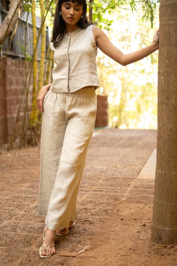 Linen Oversized Pants — Creatures of Habit
