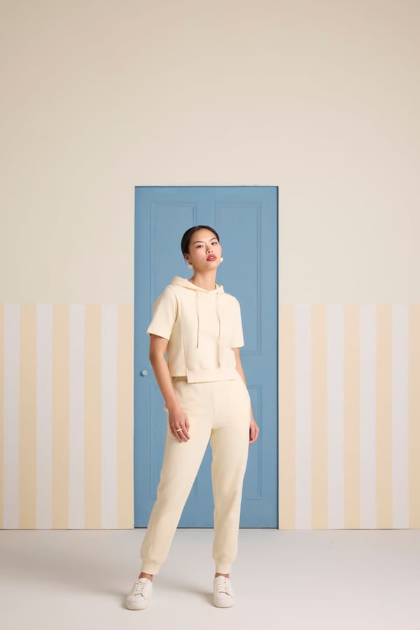 Buttermilk Hoodie and Joggers Co-ord Set — Muvazo