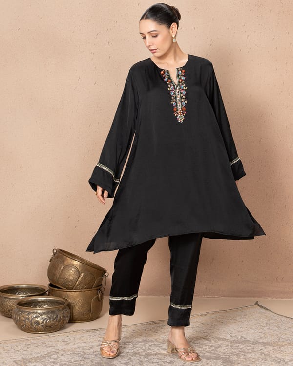 Satin Radical Tunic — Chique