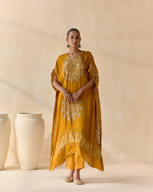 Kanakprabha Kaftan Set — 5 Elements