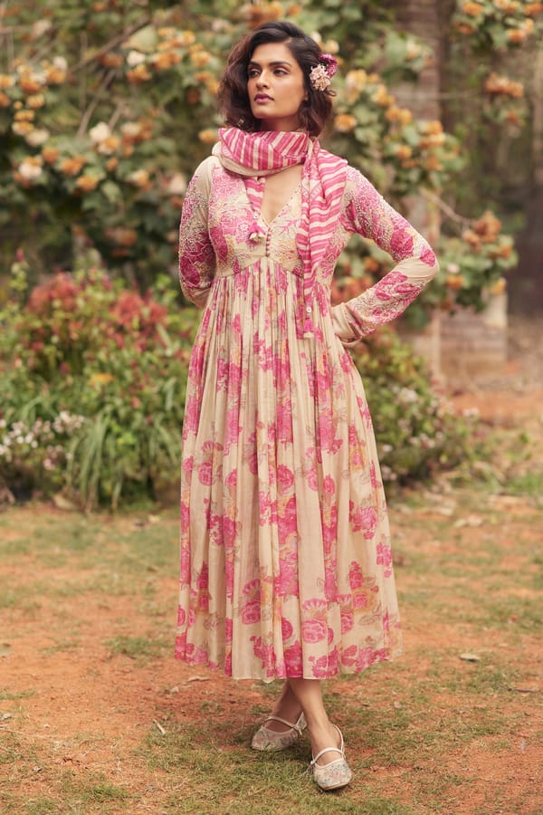 Alice Maxi Dress Set — Paulmi and Harsh