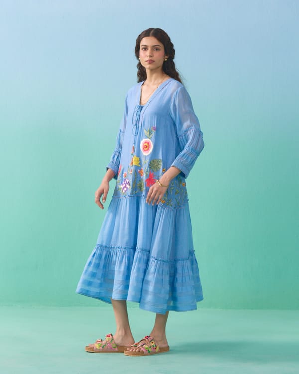 Lailah Flared Dress — NIRVAIR CLOTHING
