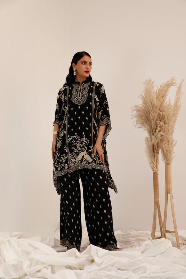 Gulshan - Kaftan set — Surkh Syahi