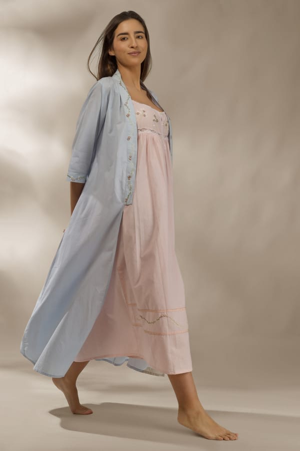 Rosebud, Embroidered Dress & Gown — After Dark