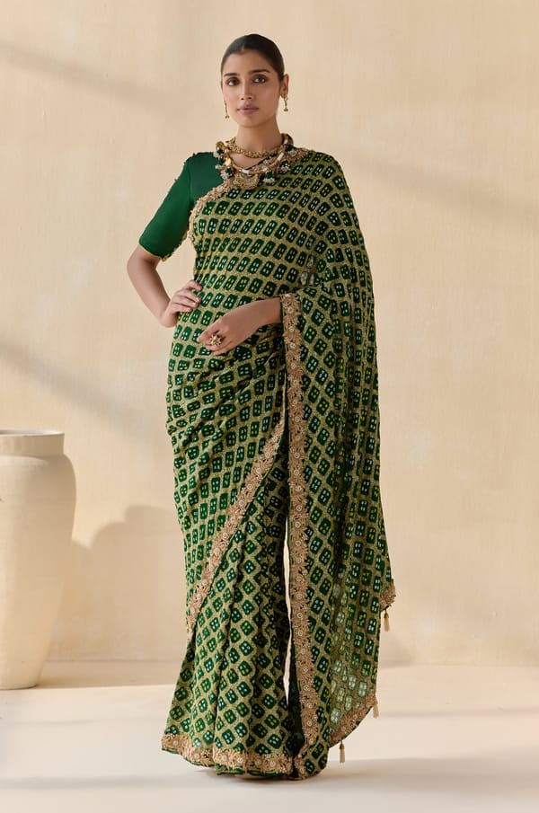 Haritrekha Saree — 5 Elements
