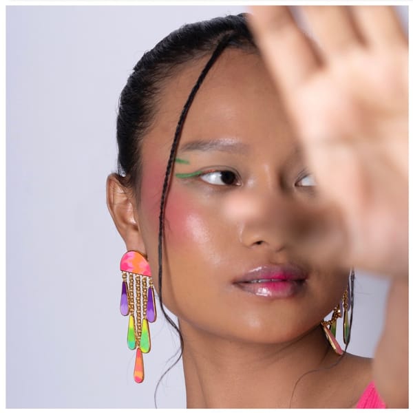 Drops of Rainbow earrings — Aditi Bhatt