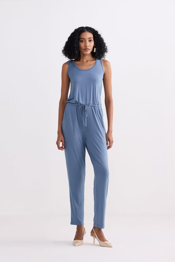 Relaxed Drawstring Jumpsuit — REISTOR