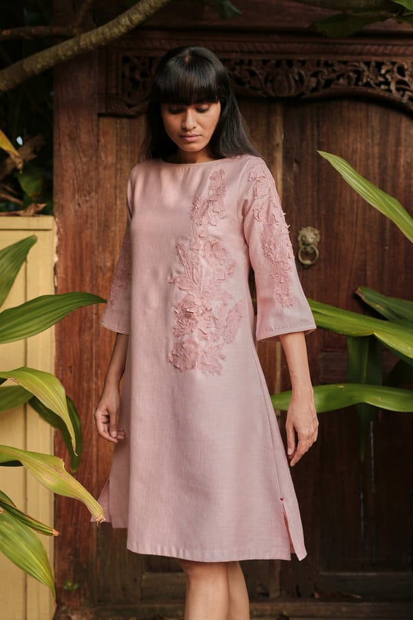 Floral Shadows Jenny Dress — Kaveri