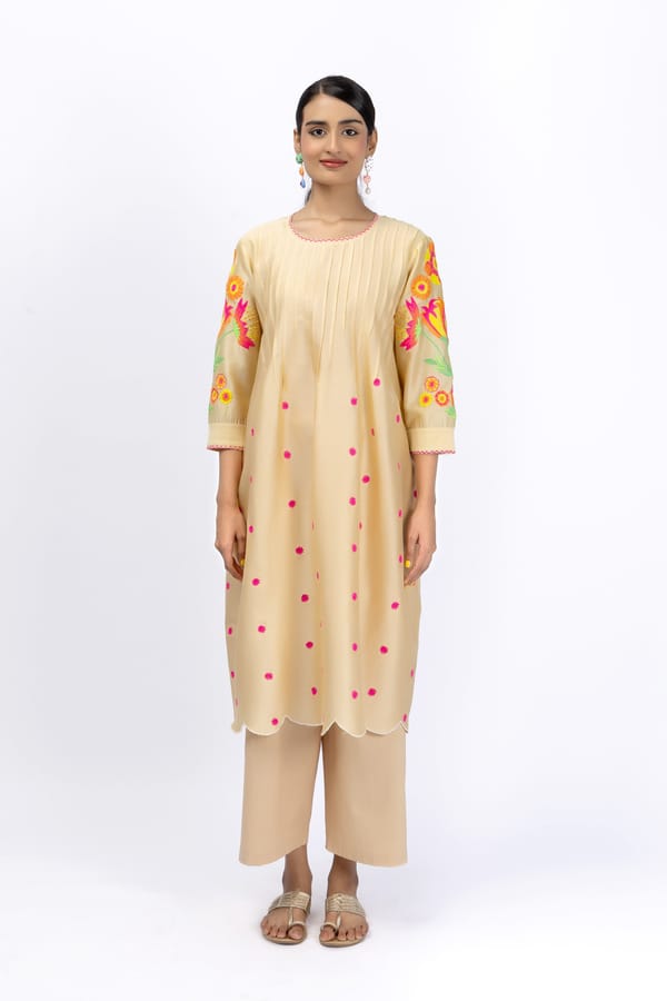 Marigold Festive Classic Shirt + Pant Set — Jungle Marigold