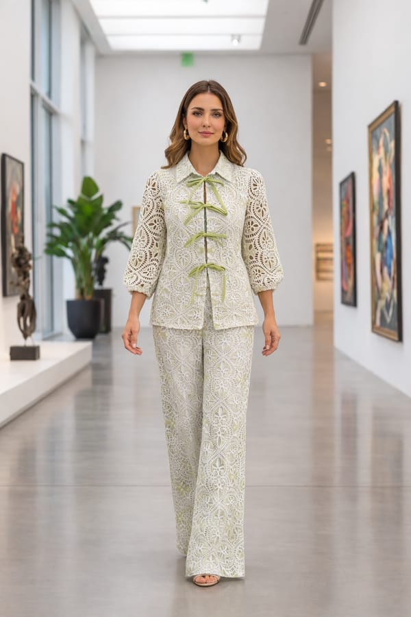 Olive Elegance Co-Ord — DODO & MOA