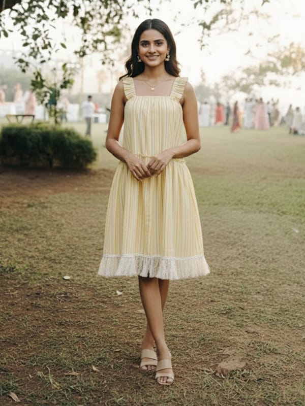 Seychelles Gathered Dress — HOUSE OF FETT