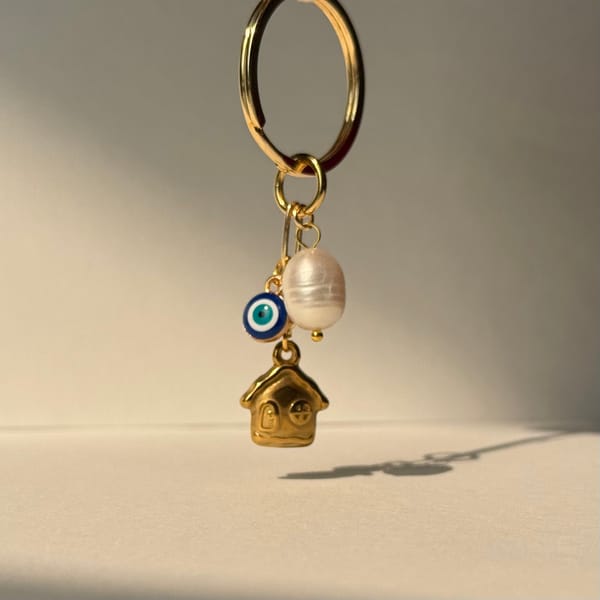 House Warming Key Chain — The Charm Shop