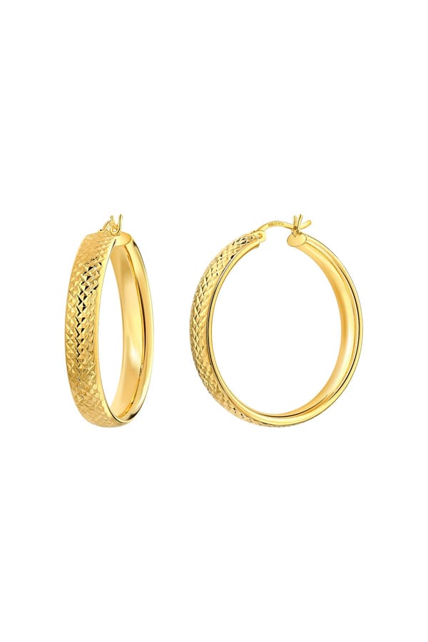 Heirloom Large Hoop Earrings — Miss Jo
