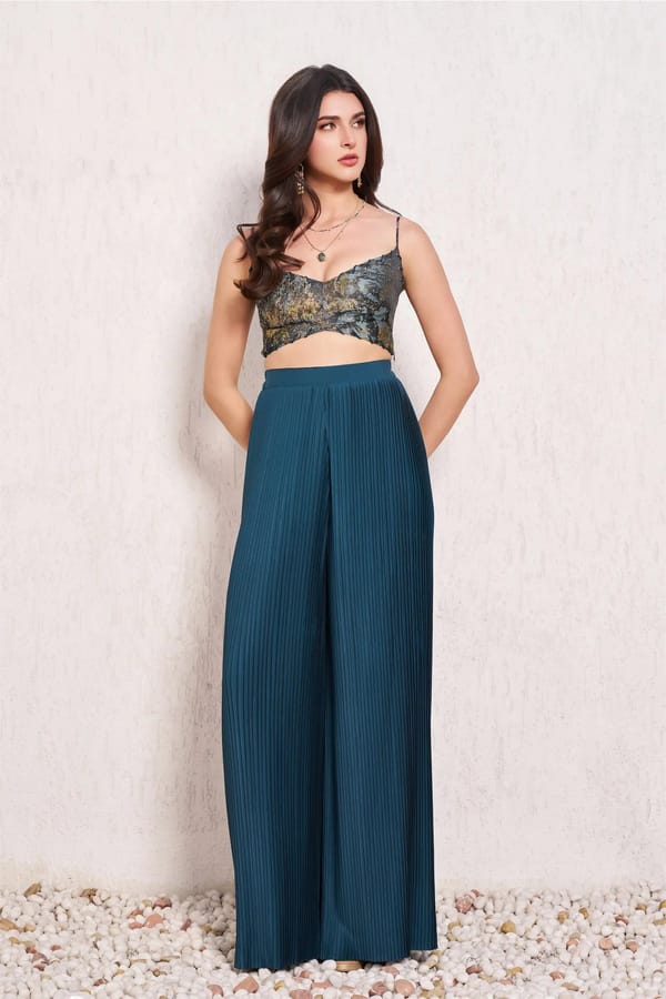 Aria Pleated Pants — Torqadorn
