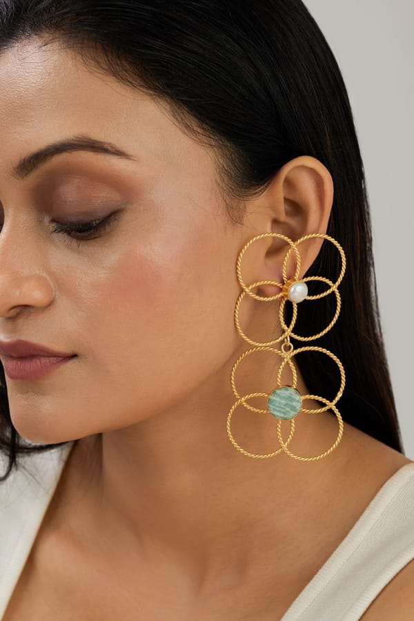 Jade Earrings — Amossh
