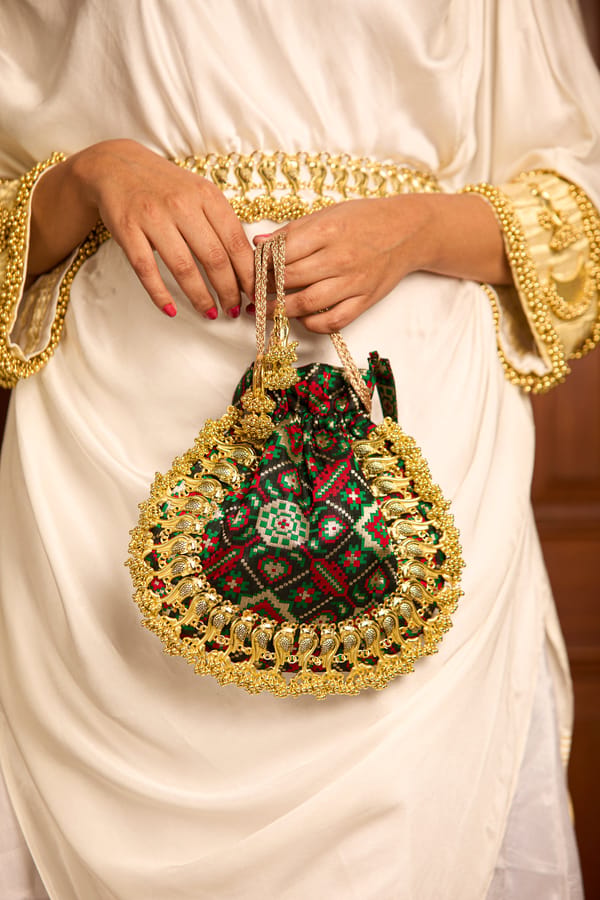Avika Green (Potli) — 5 Elements