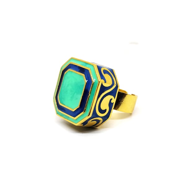 Grand arabesque ring — Aditi Bhatt