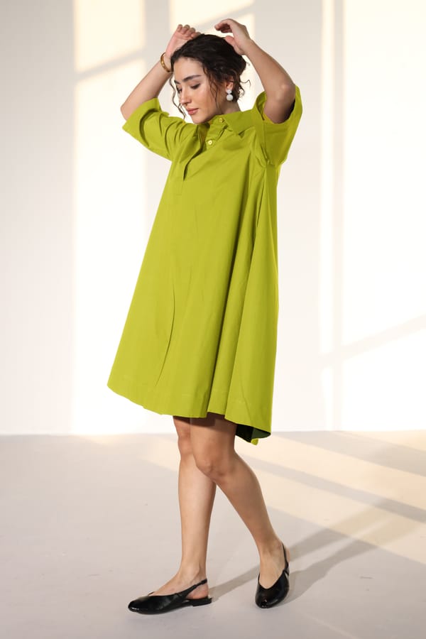 Zoe Circular Tunic Dress — D.Artists