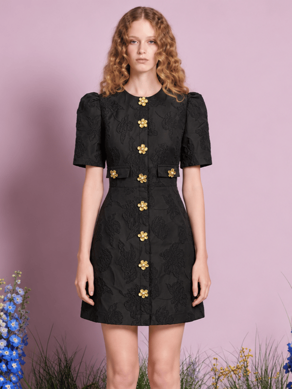 Anemone Jacquard Dress — SISTER JANE