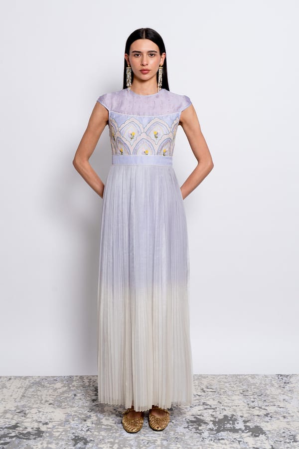 Elara Blue Gown — Love Kiki