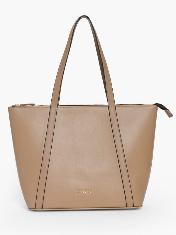 Aza Tote Beige — The Gusto