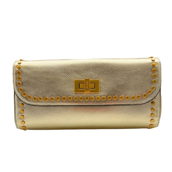 JENA Slim Studded Clutch Bag — Jena Luxury
