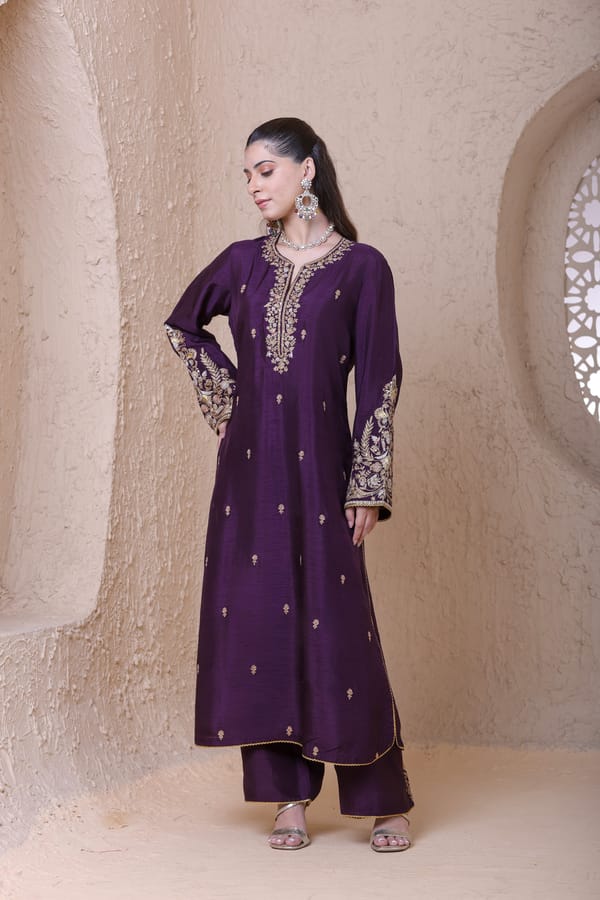 Rangrez Heavy Sleeves Kurta Set — LABEL NITI BOTHRA