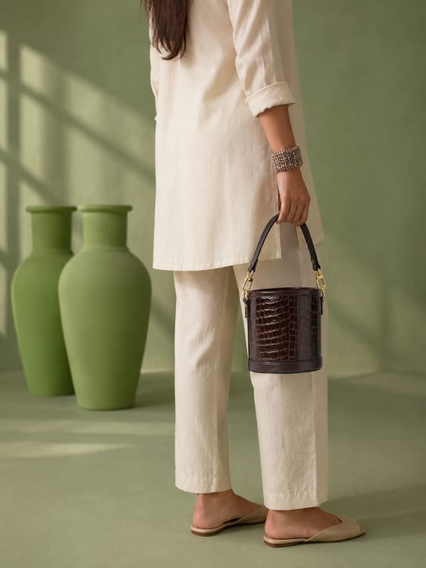 Bloom Bucket - Brown — The Gusto