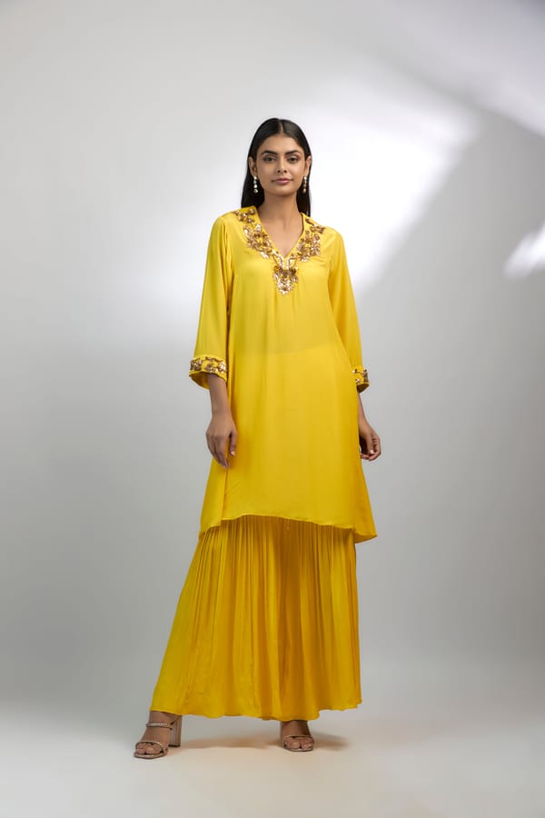 Sundaze Gharara Set — EWOKE STUDIO