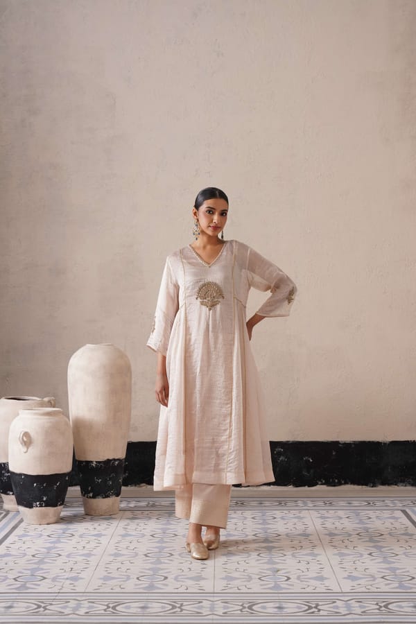 Panel Aline  Kurta Set — SHREYASH JAIN