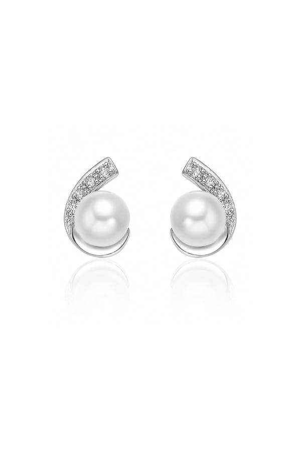 Starlight Freshwater Pearl Stud Earrings — Miss Jo