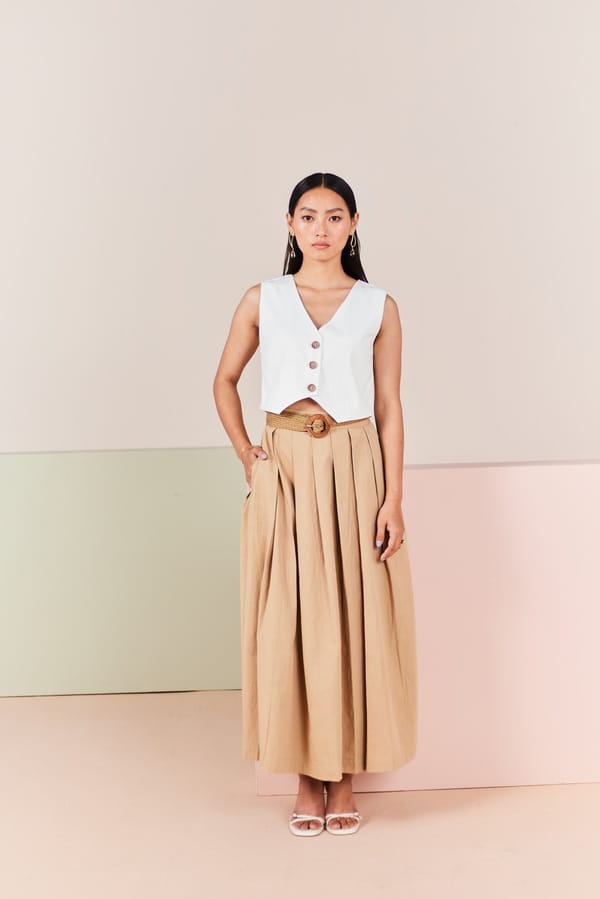 Patrizia Waistcoat — Sage by Mala