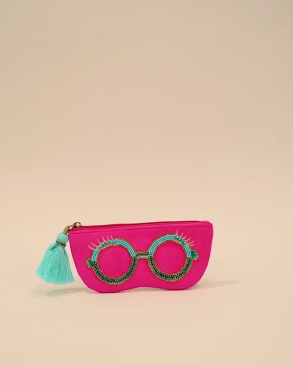 Beaded Buddy Sunglass Cover — DESI DRAMA QUEEN