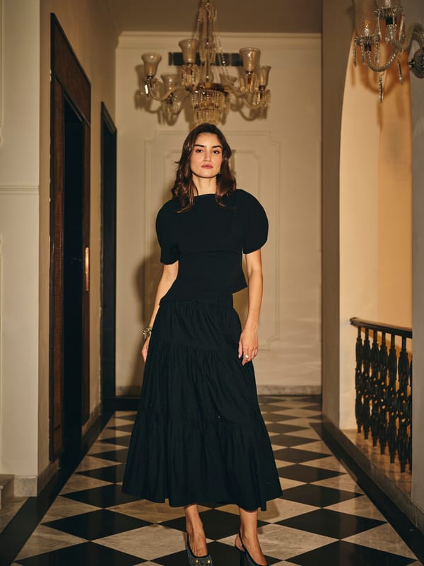 Rachel Embellished Maxi Skirt — Style Island