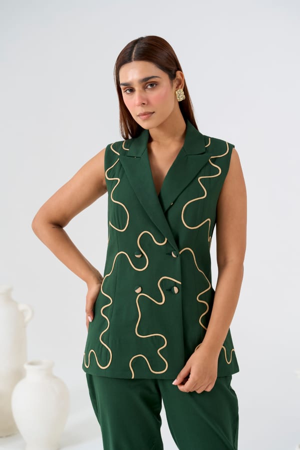 Bamboo Blazer Set — SHIBUI