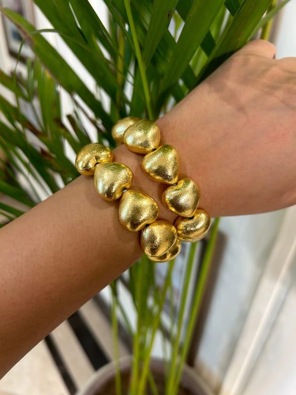 Mirage Heart Bracelet Set (Set of 2) — Amossh