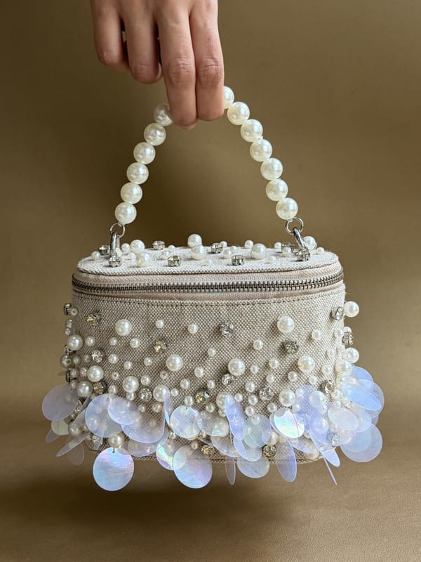 Jute Vanity Bag — Plode