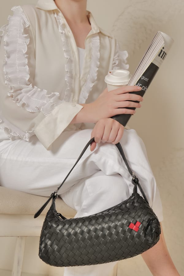 Tissa- Ladies Woven Handbag — Favori