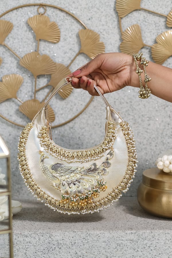 Mayuri Gold Handbag — 5 Elements