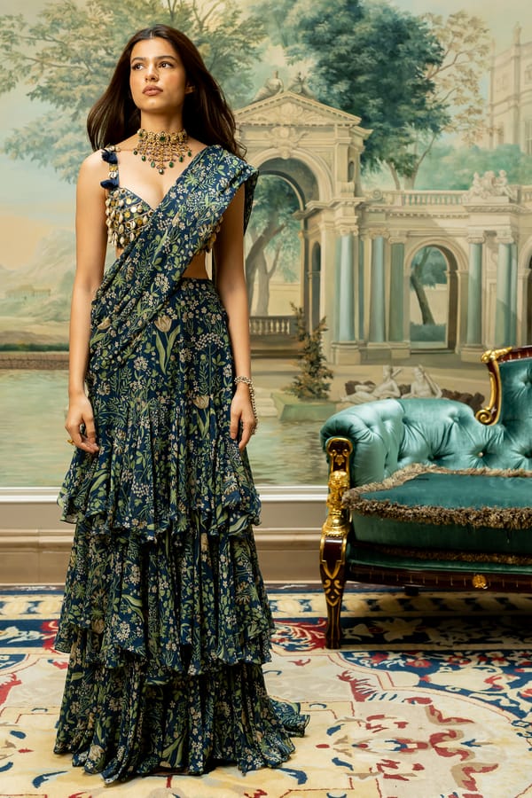 Stevie Saree Set — Paulmi and Harsh