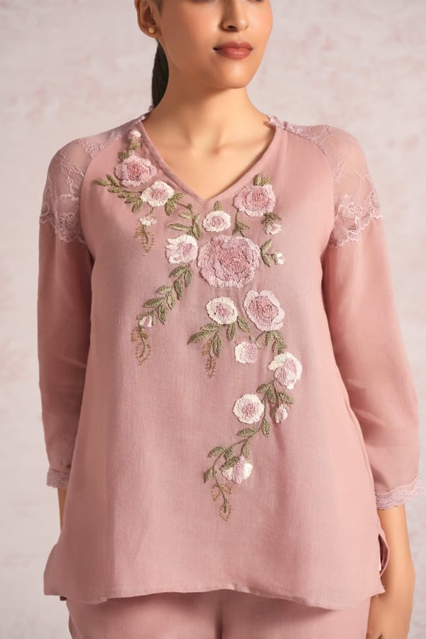 Whimsical Garden Kismat Top — Kaveri