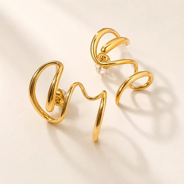 Twist Muse Earrings — Nam Jewels