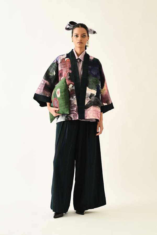 Twilight Bloom Jacket Set — Ofrida