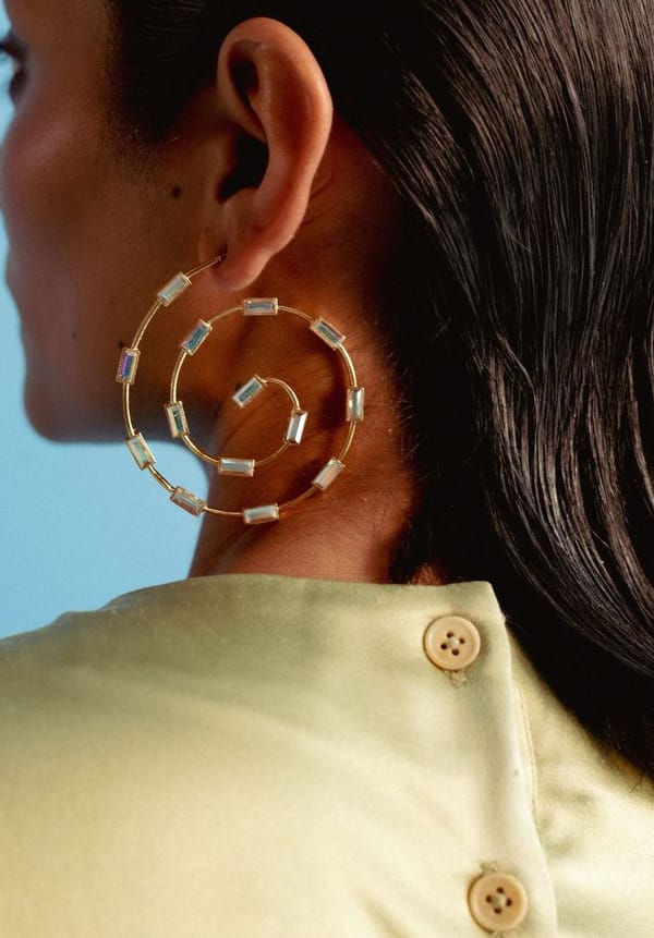 Classic Merigold Earrings — Esme Crystals
