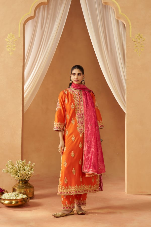 Mubina Kurta with Salwar and Dupatta — Sheetal Batra